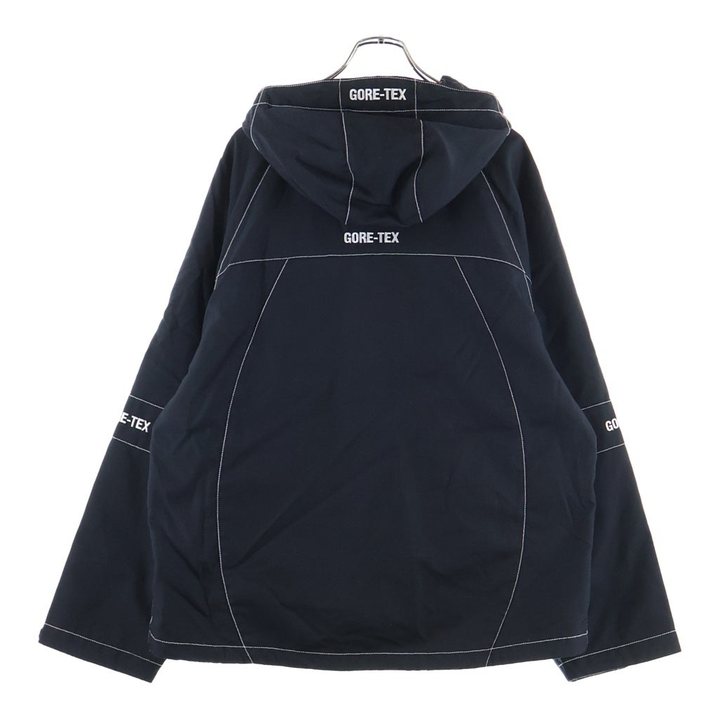 SUPREME(シュプリーム) 19AW GORE-TEX Contrast Stitch Anorak ゴアテックス コントラスト ステッチ アノラック ジャケット ブラック