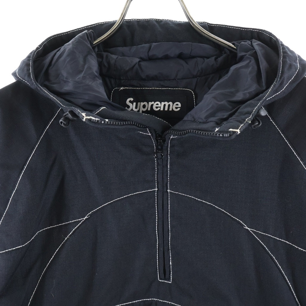 SUPREME(シュプリーム) 19AW GORE-TEX Contrast Stitch Anorak ゴアテックス コントラスト ステッチ アノラック ジャケット ブラック