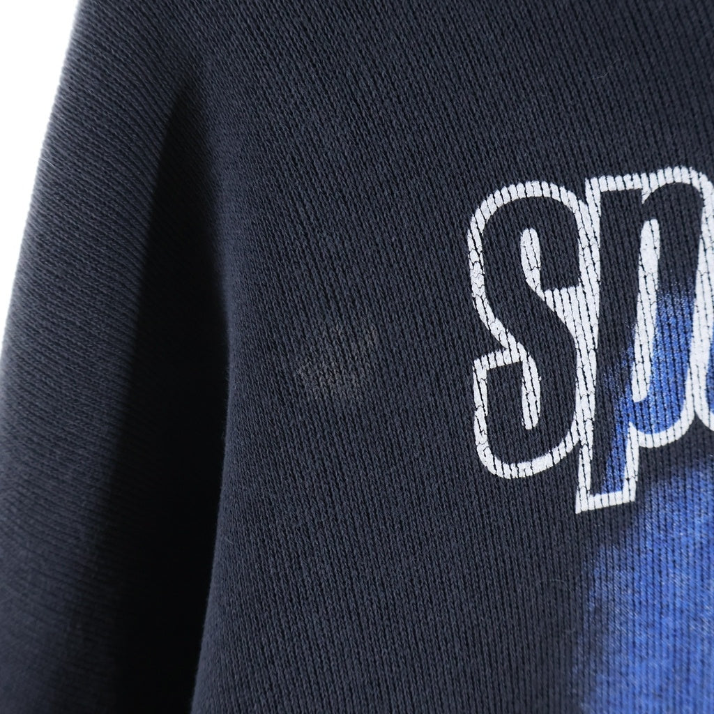 BALENCIAGA(バレンシアガ) 19AW SPEED HUNTERS HOODIE スピードハンター プルオーバースウェットパーカー ネイビー 541871 TCV37