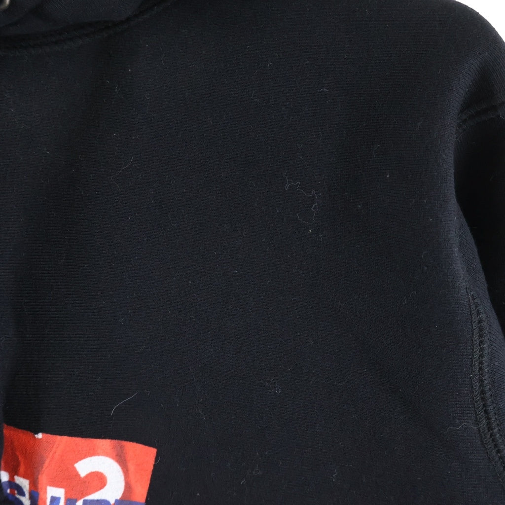 SUPREME(シュプリーム) 17SS ×COMMEdesGARCONS SHIRT Box Logo Hoodie ボックスロゴ フーディ プルオーバーパーカー ブラック