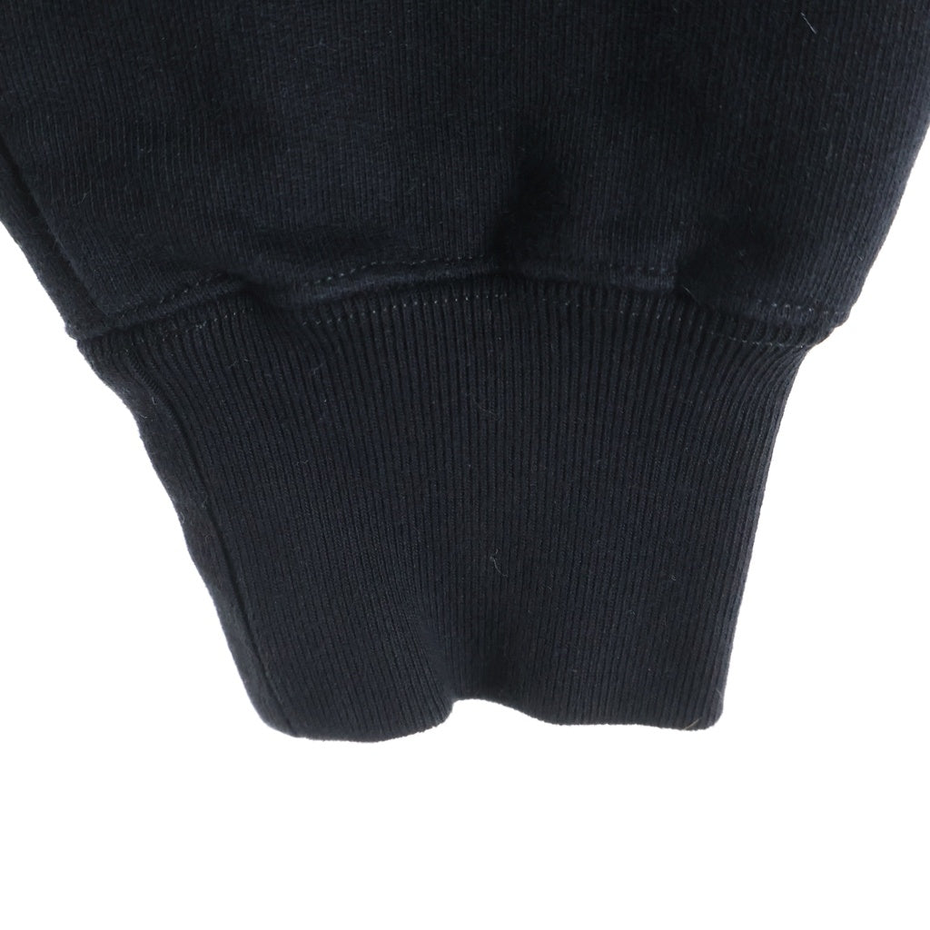SUPREME(シュプリーム) 18AW ×COMMEdesGARCONS SHIRT Split Box Logo Hooded Sweatshirt コムデギャルソンシャツ スプリットボックスロゴフーディー プルオーバーパーカー ブラック