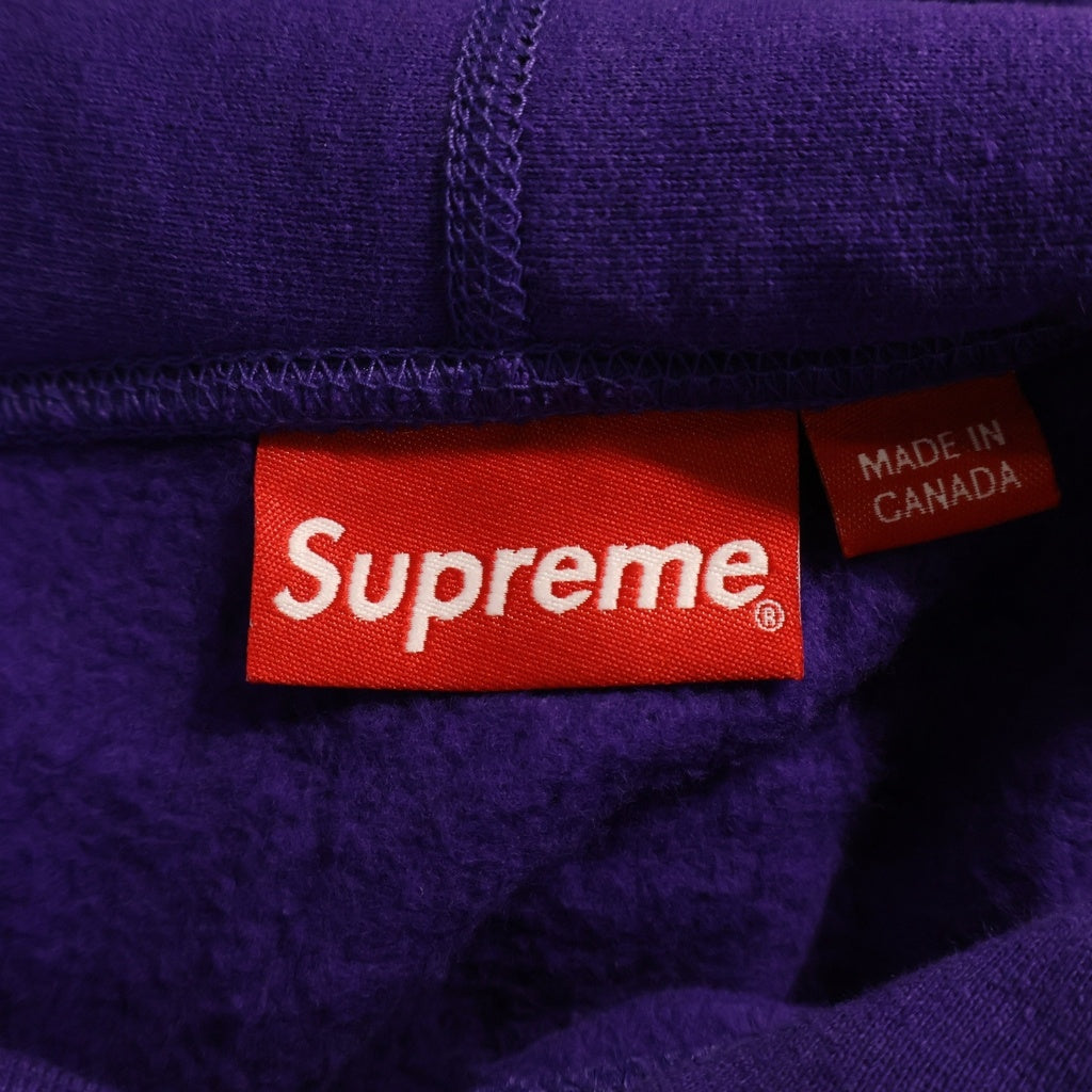 SUPREME(シュプリーム) 20AW Cross box logo Hooded Sweatshirts クロスボックスロゴ フーデッド スウェットシャツ パーカー パープル