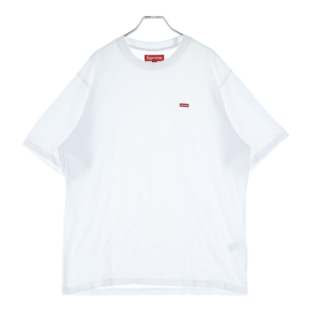 SUPREME(シュプリーム) 25SS Small Box Tee スモールボックスロゴ刺繍 コットン半袖Tシャツカットソー ホワイト