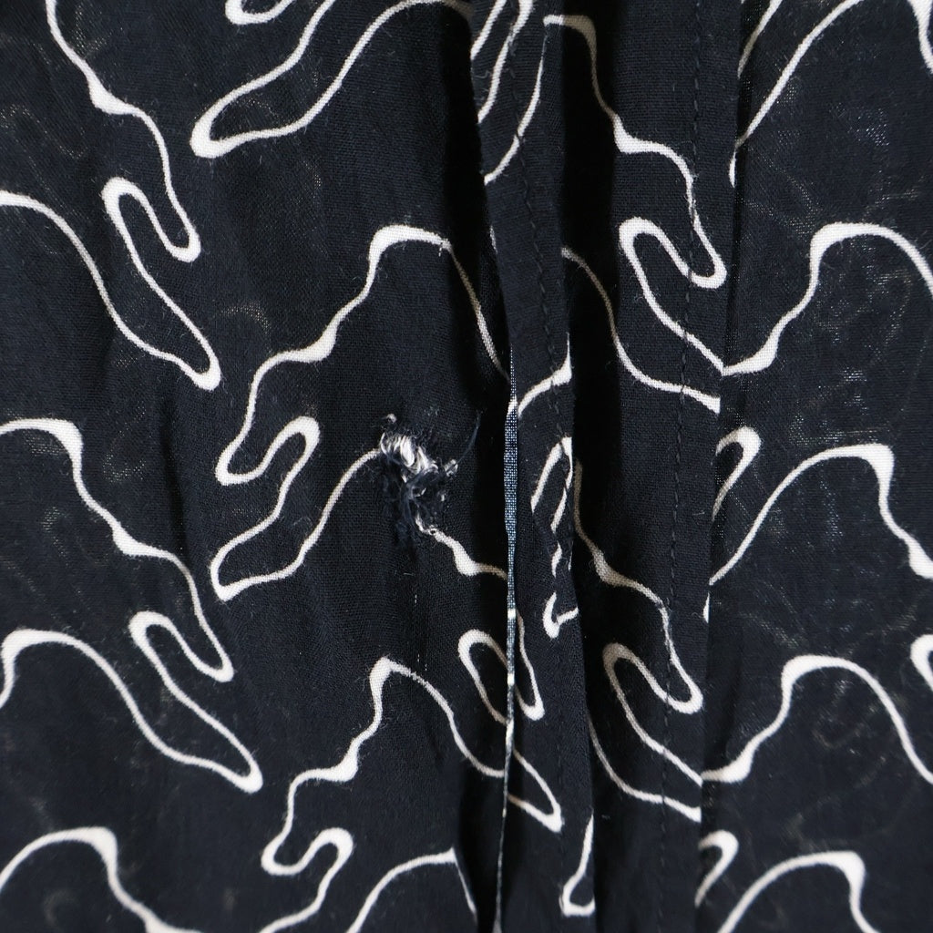 CELINE(セリーヌ) 23SS GHOST PRINT LONG SLEEVE SHIRT ゴーストプリントロングスリーブシャツ ブラック 2C813977R