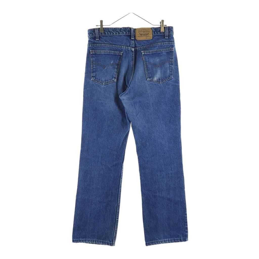 Levi's(リーバイス) 80's VINTAGE ヴィンテージ ボタン裏575 USA製 ジップフライ コットンデニムパンツ インディゴ 205170217