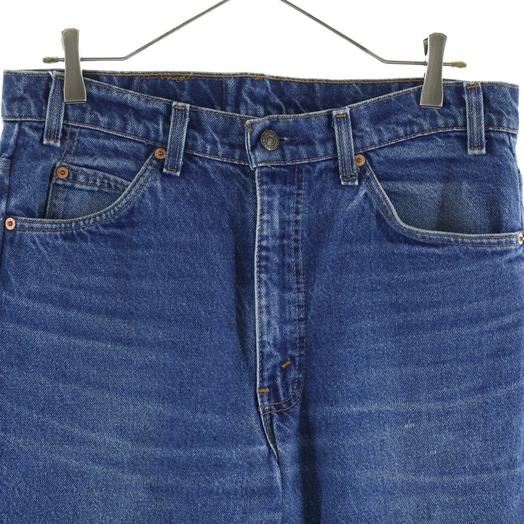 Levi's(リーバイス) 80's VINTAGE ヴィンテージ ボタン裏575 USA製 ジップフライ コットンデニムパンツ インディゴ 205170217