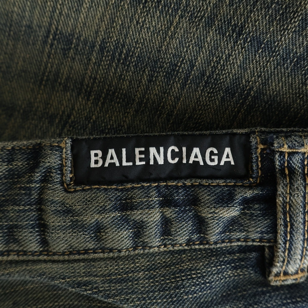BALENCIAGA(バレンシアガ) 23AW BOOT CUT ブーツカットデニムパンツ インディゴ 751089 TNW65