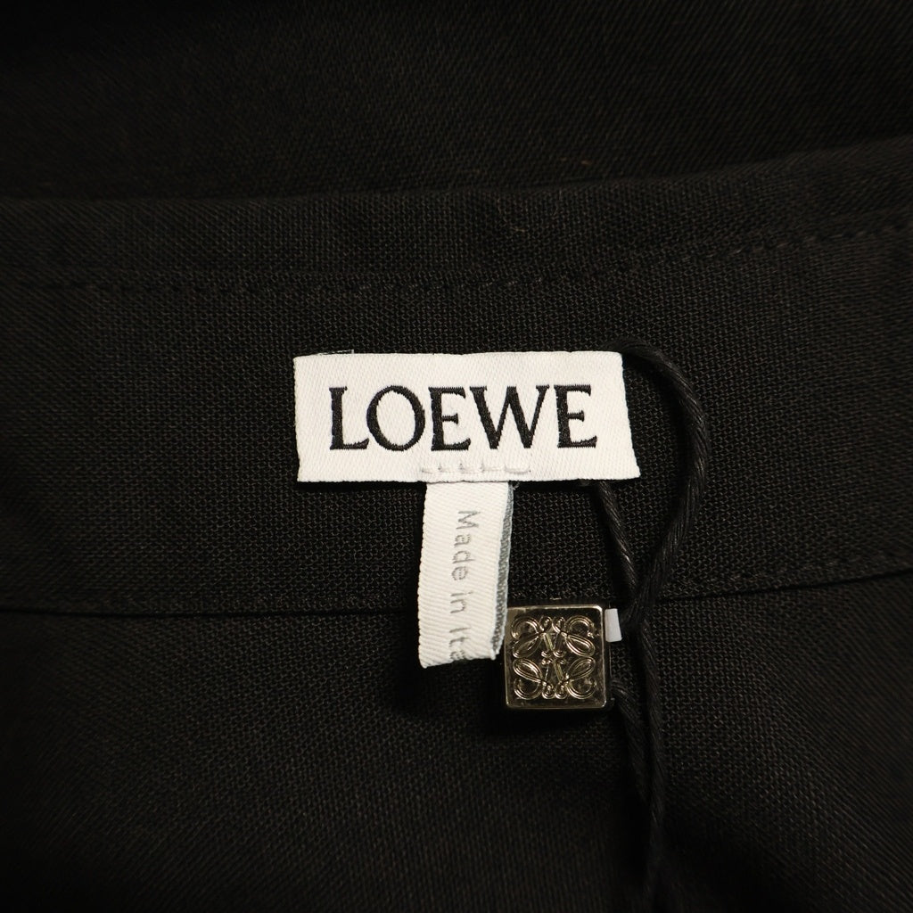 LOEWE(ロエベ) 袖アナグラムロゴ刺繍 ボタンアップ 長袖シャツ H526Y05X24