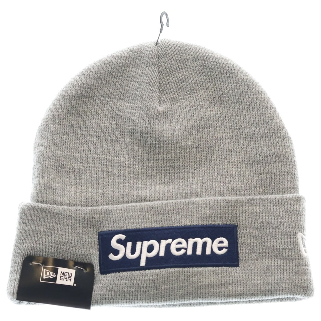 SUPREME(シュプリーム) 25AW ×New Era Box Logo Beanie ニューエラ ボックスロゴ ビーニー グレー