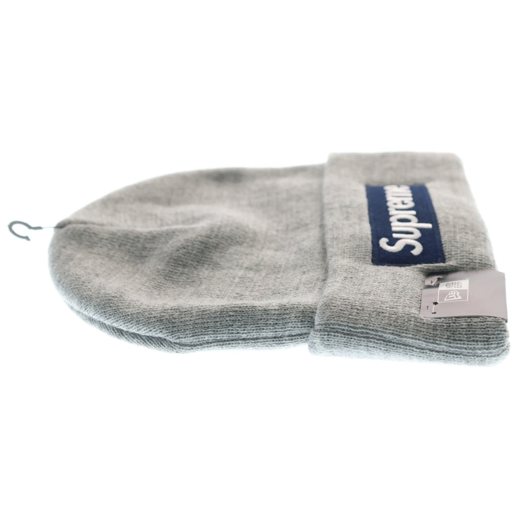 SUPREME(シュプリーム) 25AW ×New Era Box Logo Beanie ニューエラ ボックスロゴ ビーニー グレー