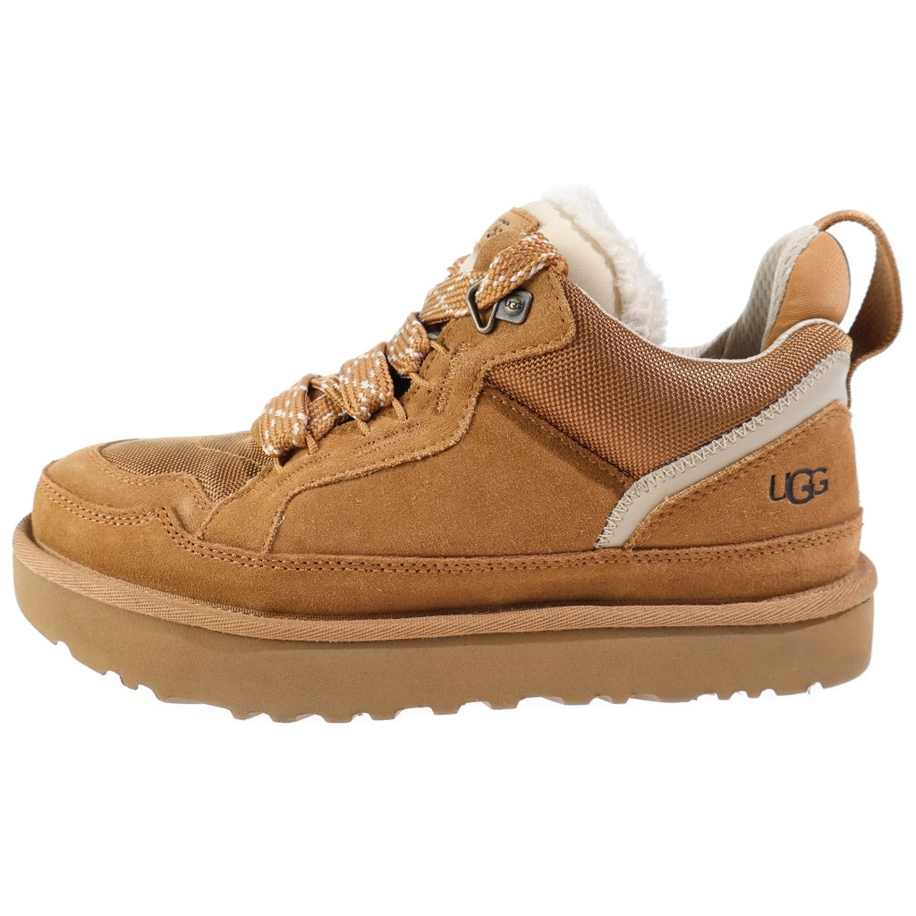 UGG(アグ) LOWMEL ローメル ラウンドレース ローカットスニーカー ブラウン US8/26cm 1170750