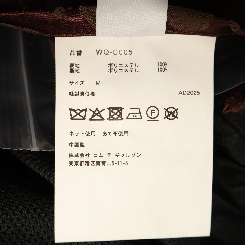 JUNYA WATANABE COMME des GARCONS(ジュンヤワタナベ コムデギャルソン) ×LEE 26SS W-NAME JACQUARD COAT ワークジャケット ジャガードブルゾン バーガンディー WQ-C005-051-1-3