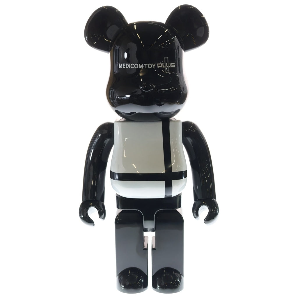 MEDICOM TOY(メディコムトイ) TOY PLUS BLACK CHROME Ver. 1000% ベアブリック フィギュア 人形 ブラック