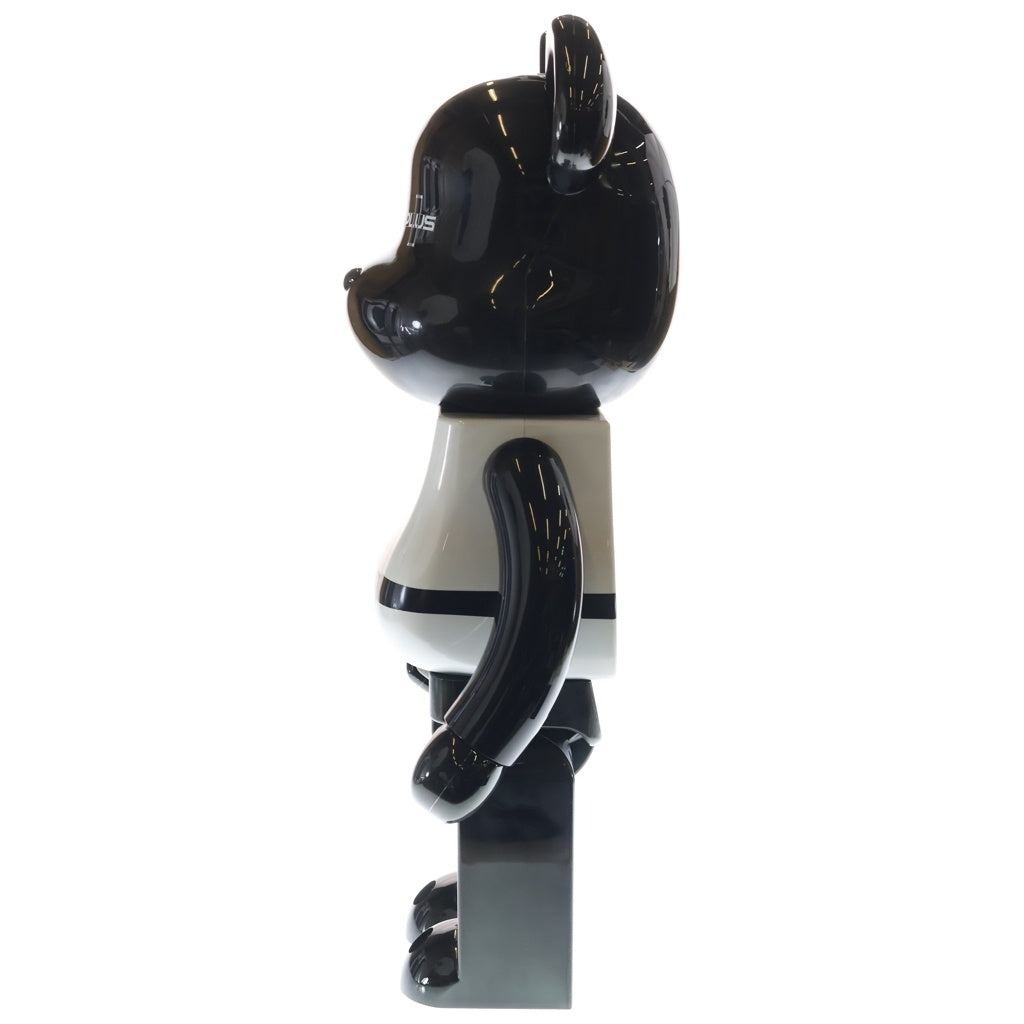 MEDICOM TOY(メディコムトイ) TOY PLUS BLACK CHROME Ver. 1000% ベアブリック フィギュア 人形 ブラック