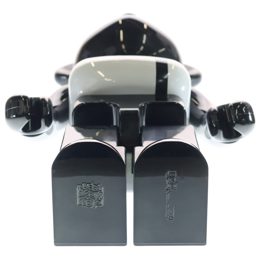 MEDICOM TOY(メディコムトイ) TOY PLUS BLACK CHROME Ver. 1000% ベアブリック フィギュア 人形 ブラック