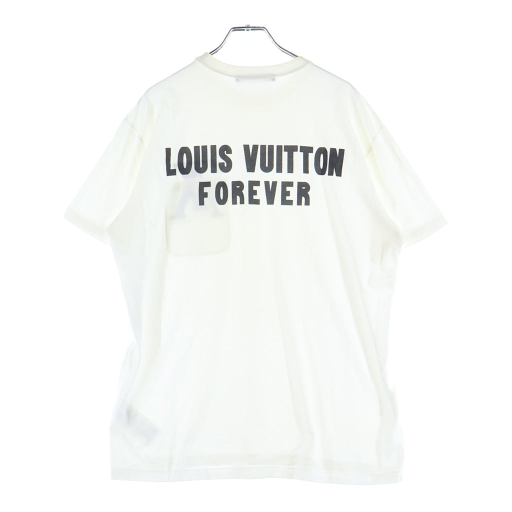 LOUIS VUITTON(ルイヴィトン) 18AW ロゴプリントポケット半袖Tシャツ カットソー ホワイト RM182M FMB HFY21W
