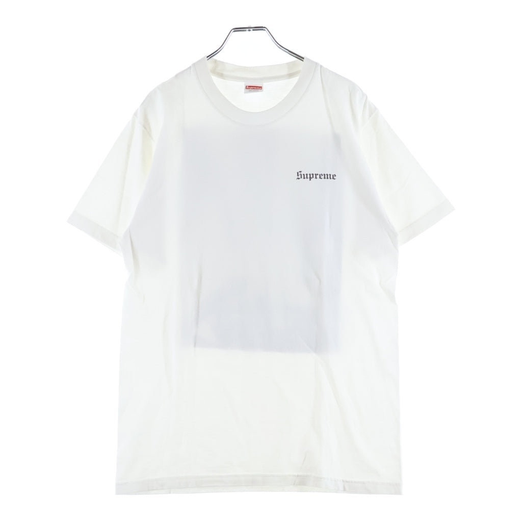 SUPREME(シュプリーム) ×Slayer Eagle T-Shirt スレイヤー 背面グラフィック半袖Tシャツ カットソー ホワイト