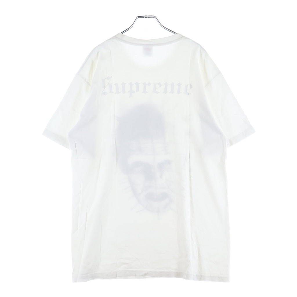 SUPREME(シュプリーム) 18SS ×Hellraiser Pinhead Tee ヘルレイザー グラフィック半袖Tシャツ カットソー ホワイト