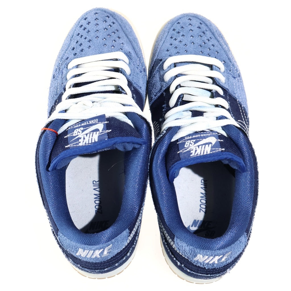 NIKE(ナイキ) DUNK LOW PRM SASHIKO ダンク 刺子 ローカットスニーカー ネイビー US8/26cm CV0316-400