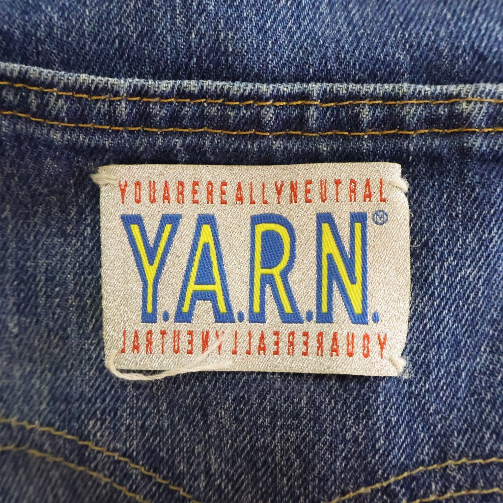 Levi's(リーバイス) ×YARN クロスパッチ ストレートデニム 501 インディゴ W36 L30