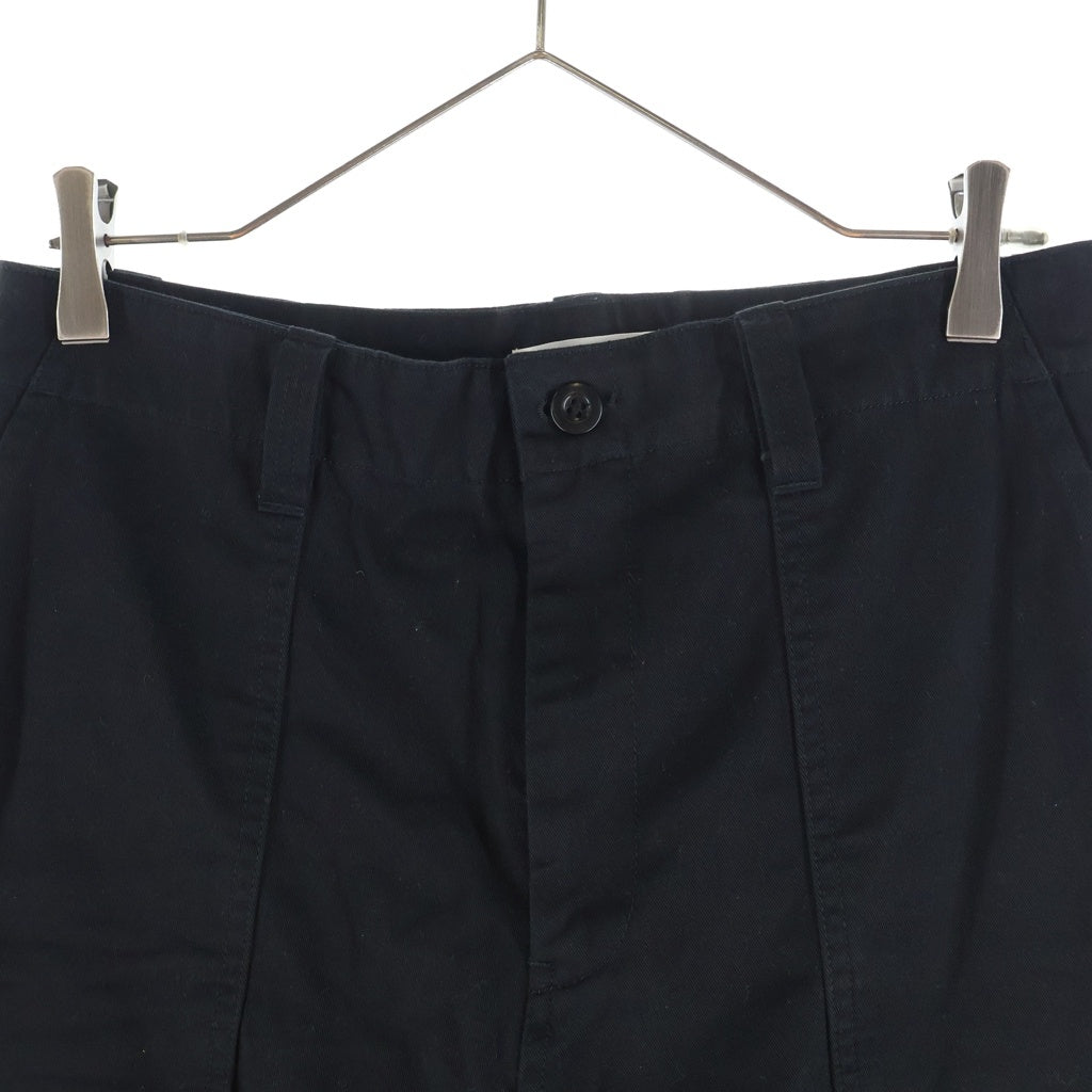 UNDERCOVER(アンダーカバー) CoチノサイドZipボンデッジPT サイドジップスラックスパンツ チノパンツ ブラック UP2F4507
