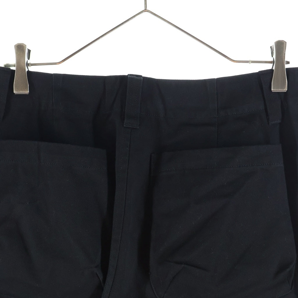 UNDERCOVER(アンダーカバー) CoチノサイドZipボンデッジPT サイドジップスラックスパンツ チノパンツ ブラック UP2F4507