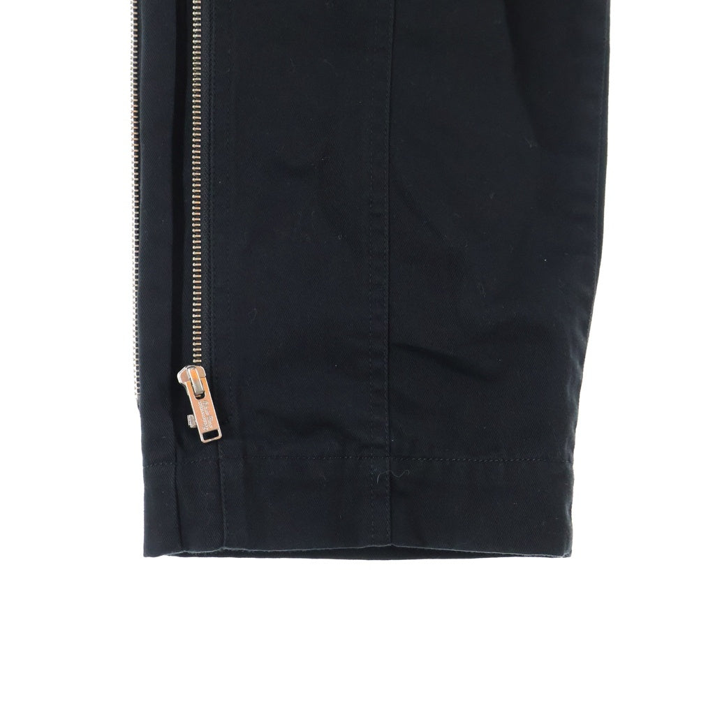 UNDERCOVER(アンダーカバー) CoチノサイドZipボンデッジPT サイドジップスラックスパンツ チノパンツ ブラック UP2F4507