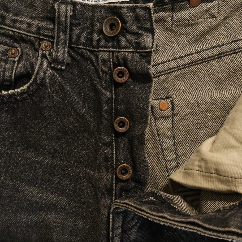 DAIRIKU(ダイリク) MY HERO FLARE DENIM PANTS マイヒーロー フレアデニムパンツ ブラック 24SS D-14