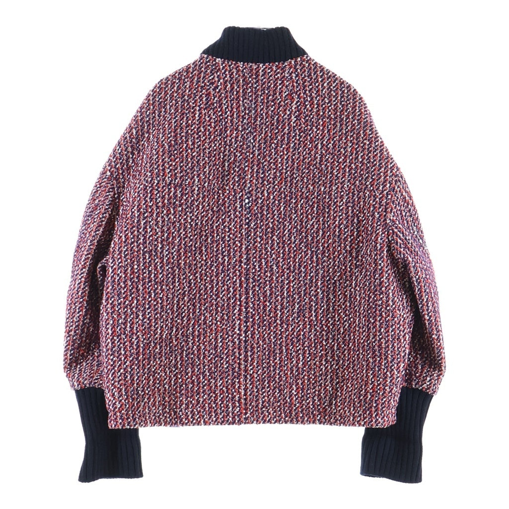 LOUIS VUITTON(ルイヴィトン) 23AW モノグラムトリコロール ブークレツイードジャケット レッド レディース RW232WB CCO FPVE51