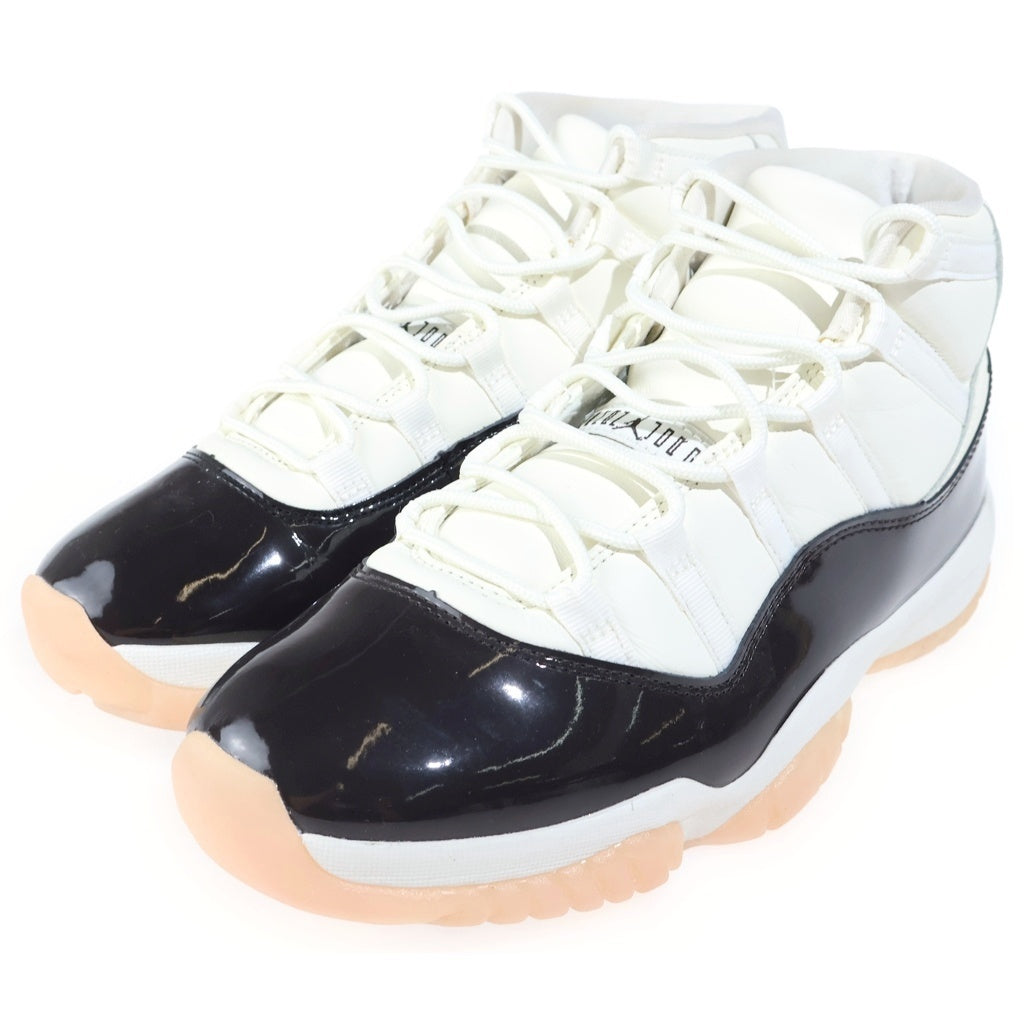 NIKE(ナイキ) WMNS AIR JORDAN 11 RETRO NEAPOLITAN ウィメンズ エアジョーダン11 レトロ ナポリタン エナメルハイカットスニーカー ブラック/ホワイト US9Y/27cm AR0715-101