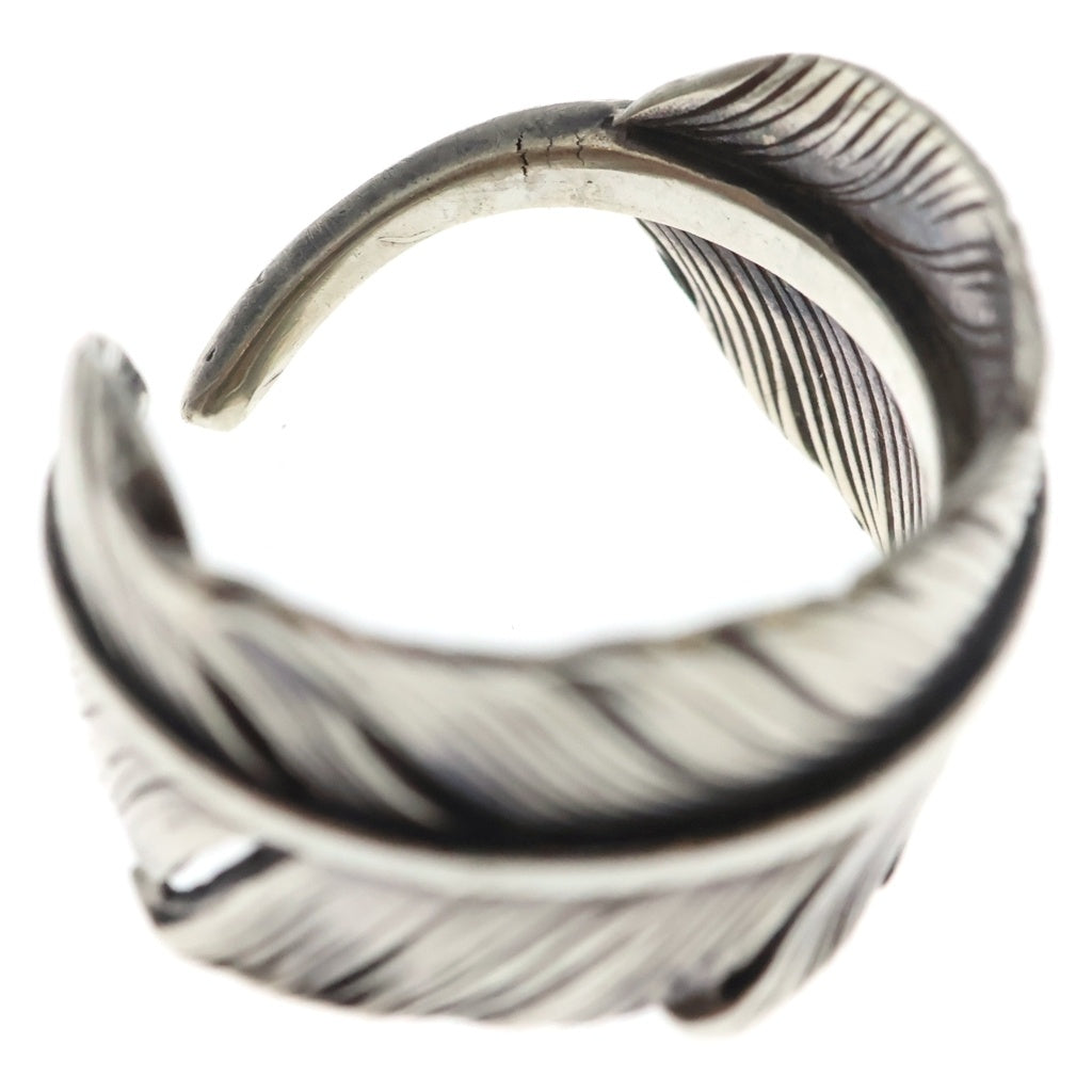 鷲見太郎(ワシミタロウ) M FEATHER RING 01 Mフェザーリング シルバー W-1FRM01