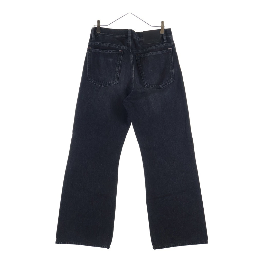 Acne Studios(アクネ ストゥディオズ) 2021M VINTAGE BLACK ワイドストレート デニムパンツ ブラック B00269