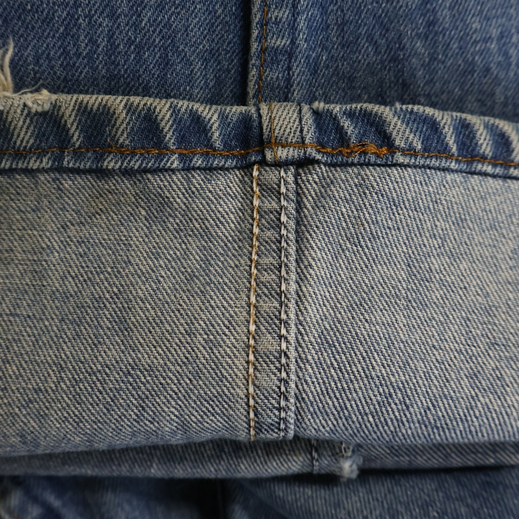 Levi's(リーバイス) 70s VINTAGE BIG BELL JEANS ボタン裏刻印 525 ジップフライ ブーツカットデニムパンツ ビッグベル インディゴ