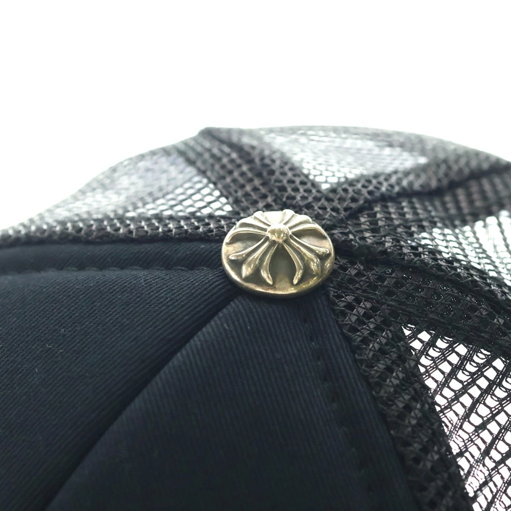 CHROME HEARTS(クロムハーツ) トリプルクロス3セメタリーパッチ トラッカーキャップ ブラック