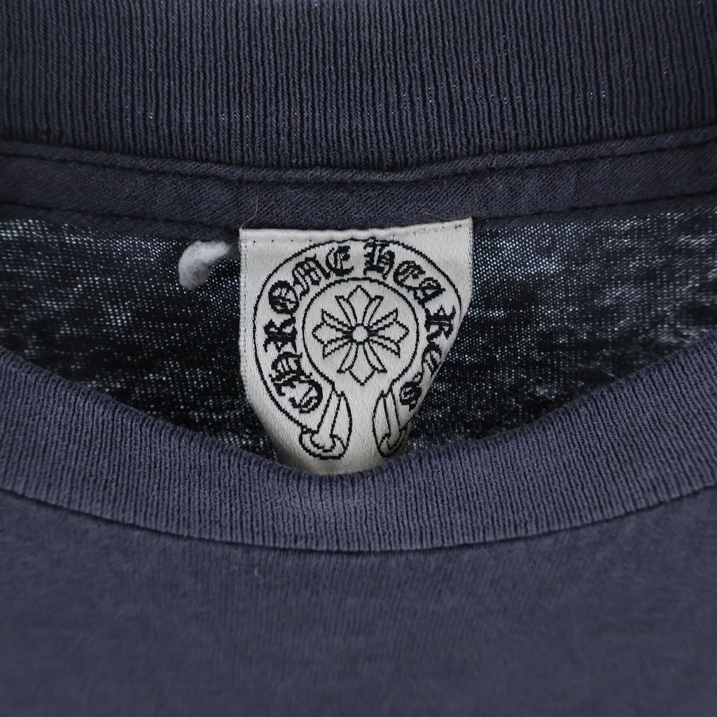 CHROME HEARTS(クロムハーツ) OLD CHPLUS S/S TEE オールドCHプラス刺繍 クルーネック半袖カットソーTシャツ ブラック