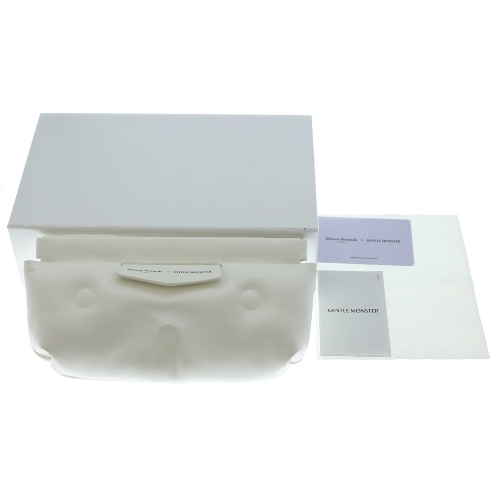 GENTLE MONSTER(ジェントルモンスター) ×MAISON MARGIELA メゾンマルジェラ キャッツアイサングラス 眼鏡 アイウェア ブラック MM205 レディース
