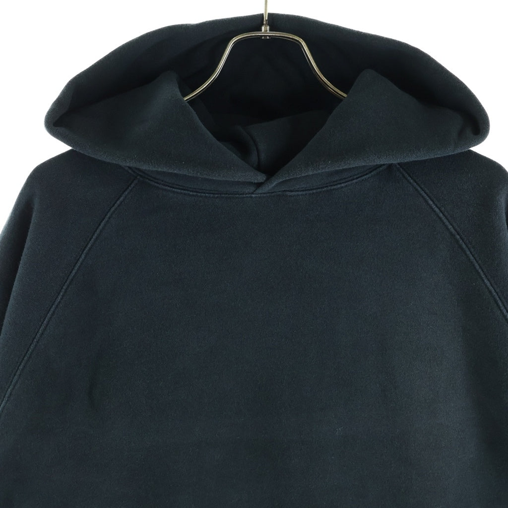 FEAR OF GOD ESSENTIALS(フィアオブゴッド エッセンシャルズ) 21SS BACK LOGO HOODIE バックラバーロゴ プルオーバースウェットパーカー ブラック
