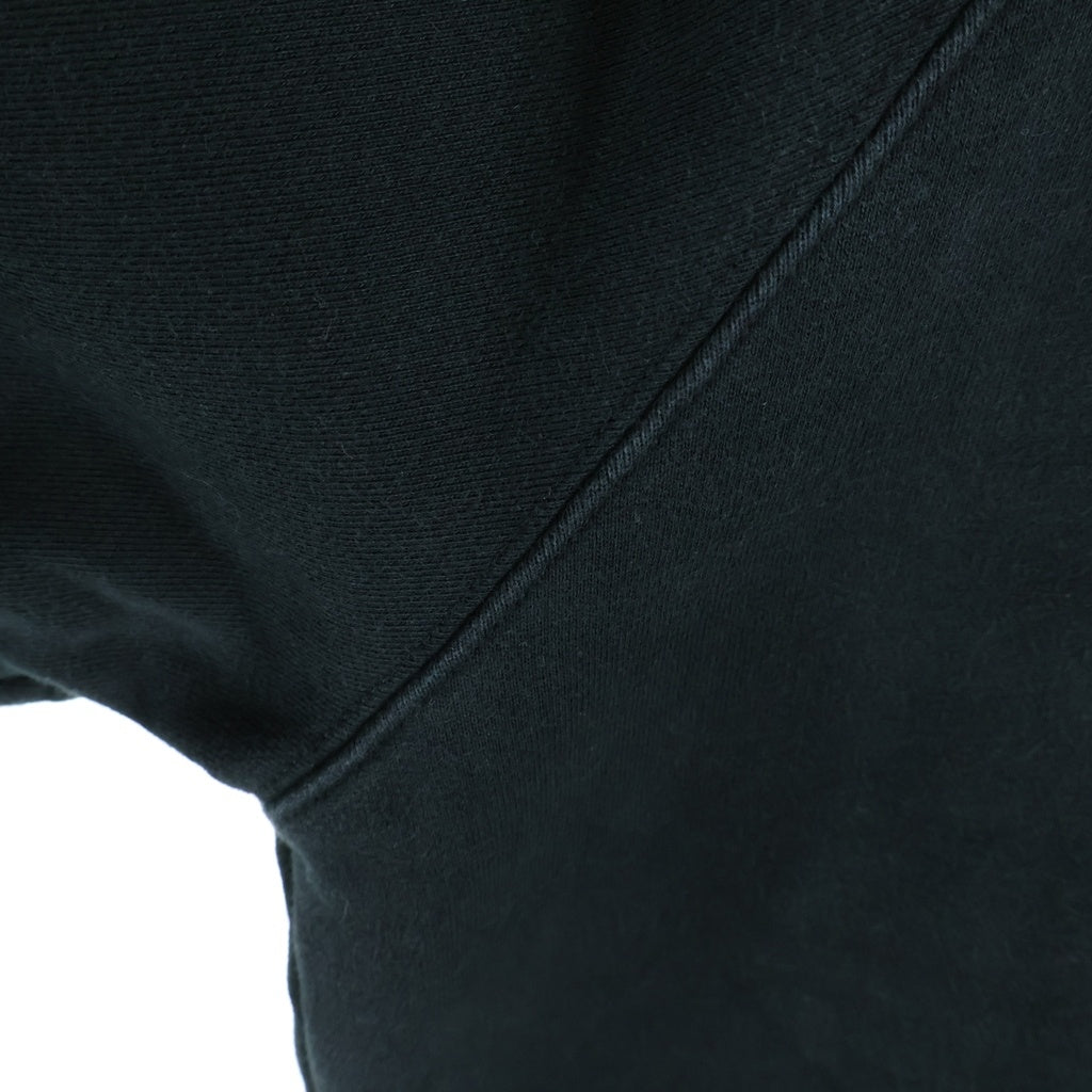 FEAR OF GOD ESSENTIALS(フィアオブゴッド エッセンシャルズ) 21SS BACK LOGO HOODIE バックラバーロゴ プルオーバースウェットパーカー ブラック