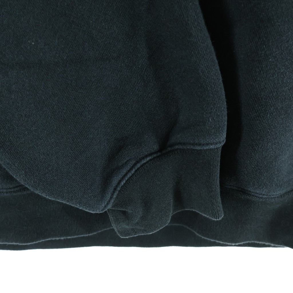 FEAR OF GOD ESSENTIALS(フィアオブゴッド エッセンシャルズ) 21SS BACK LOGO HOODIE バックラバーロゴ プルオーバースウェットパーカー ブラック
