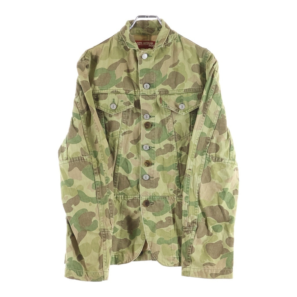 eYe COMME des GARCONS JUNYA WATANABE MAN(アイ コム デ ギャルソン ジュンヤ ワタナベ マン) 06AW カモ柄 デニムテーラードジャケット カモ WR-J201