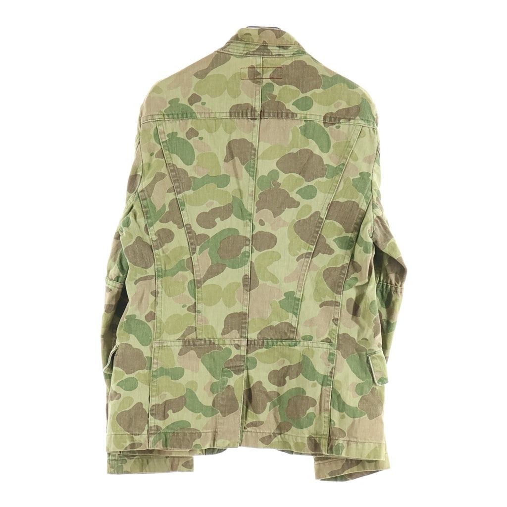 eYe COMME des GARCONS JUNYA WATANABE MAN(アイ コム デ ギャルソン ジュンヤ ワタナベ マン) 06AW カモ柄 デニムテーラードジャケット カモ WR-J201