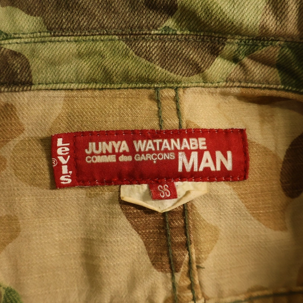 eYe COMME des GARCONS JUNYA WATANABE MAN(アイ コム デ ギャルソン ジュンヤ ワタナベ マン) 06AW カモ柄 デニムテーラードジャケット カモ WR-J201