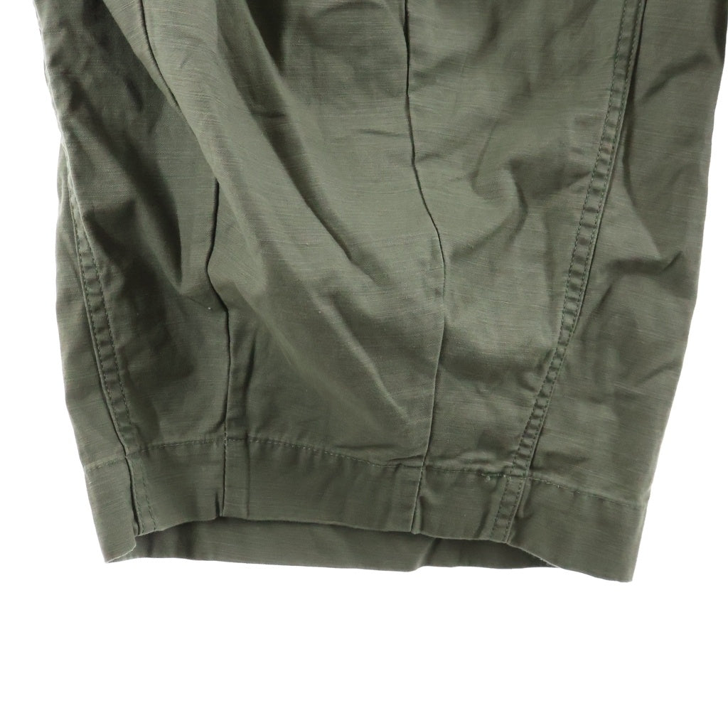 Needles(ニードルス) 24AW H.D PANTS FATIGUE ファティーグ ドローストリングワークパンツ カーキ PU246