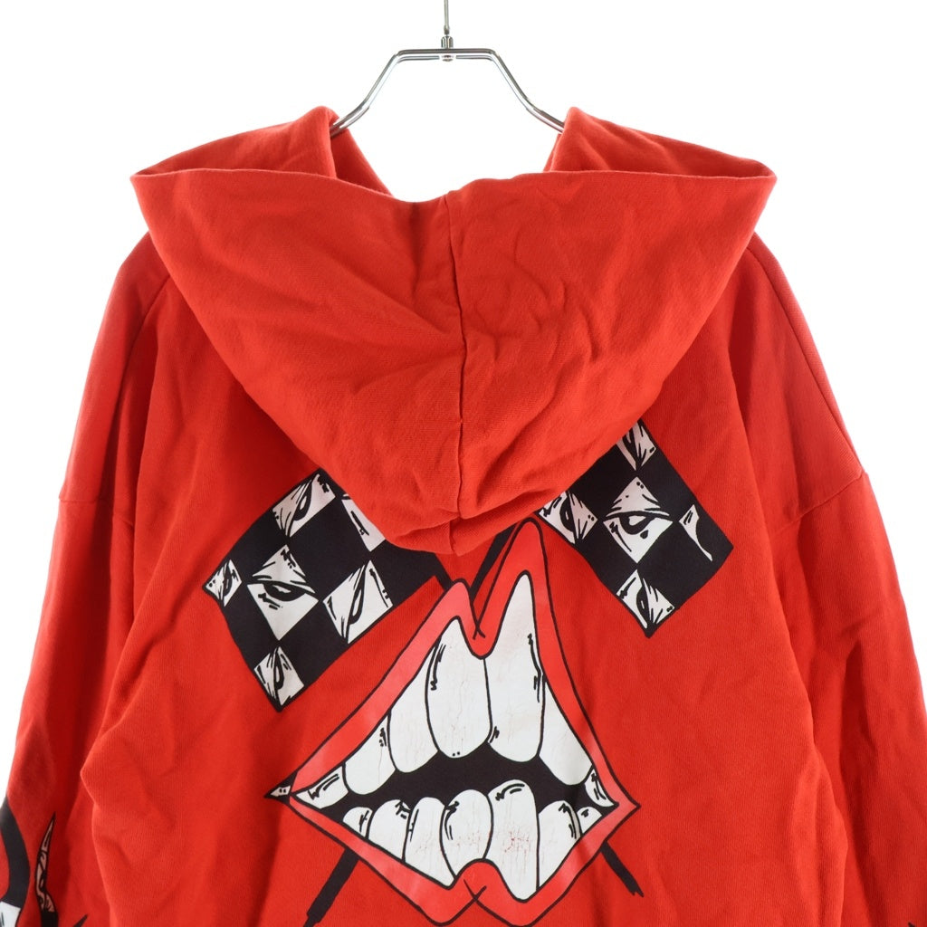 CHROME HEARTS(クロムハーツ) × MATTY BOY PPO KETCHUP Pullover Hoodie マッティボーイ プロケチャップ プルオーバーフーディー プルオーバーパーカー オレンジ