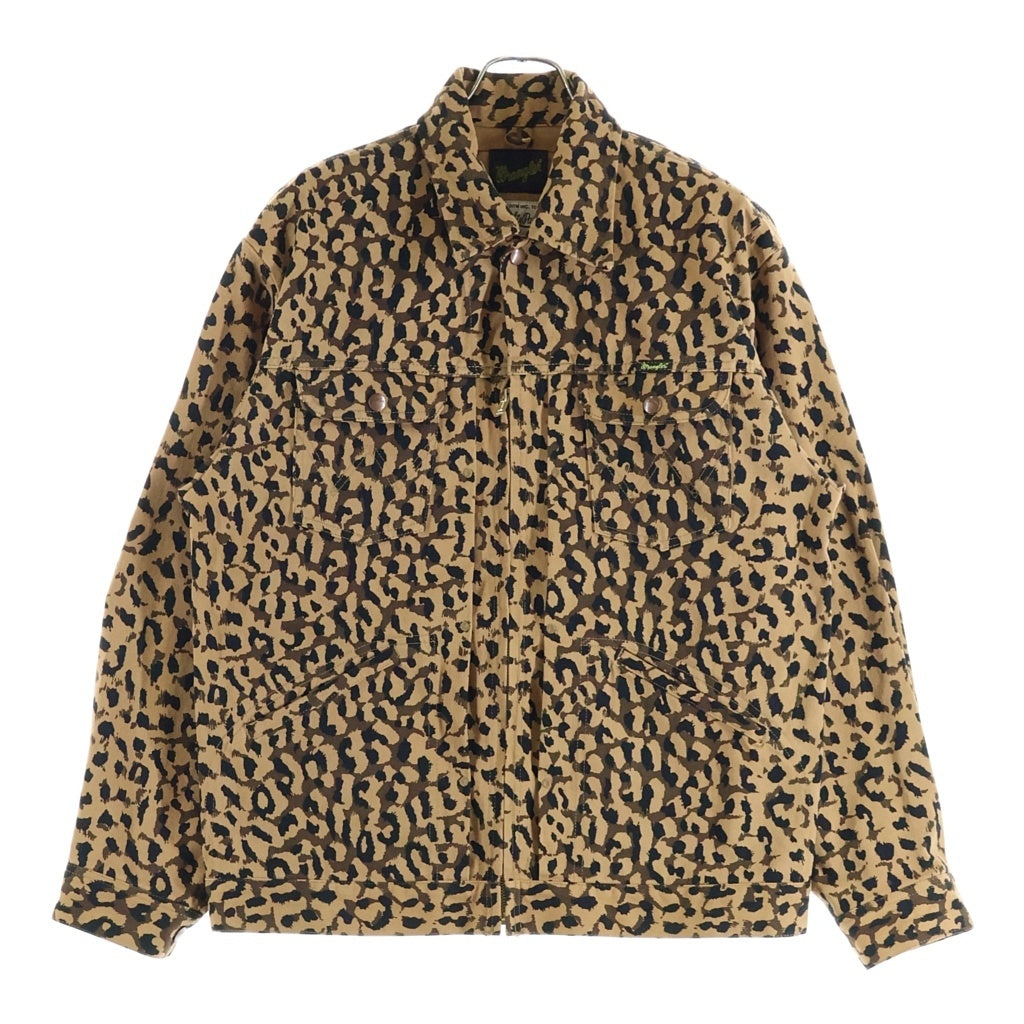 WACKO MARIA(ワコマリア) 21SS × WRANGLER LEOPARD TURUCKER JAKE レオパードトラッカージャケット マルチ