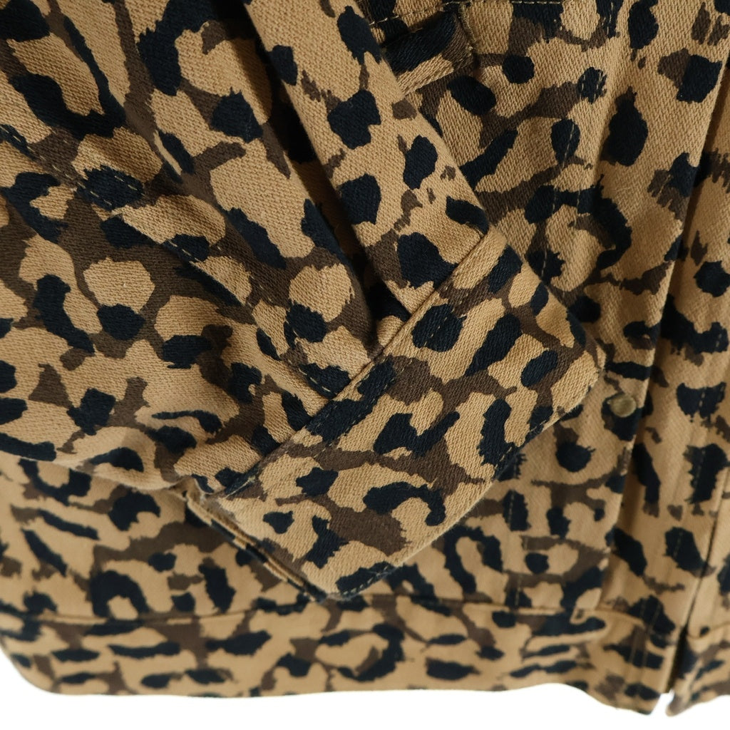 WACKO MARIA(ワコマリア) 21SS × WRANGLER LEOPARD TURUCKER JAKE レオパードトラッカージャケット マルチ