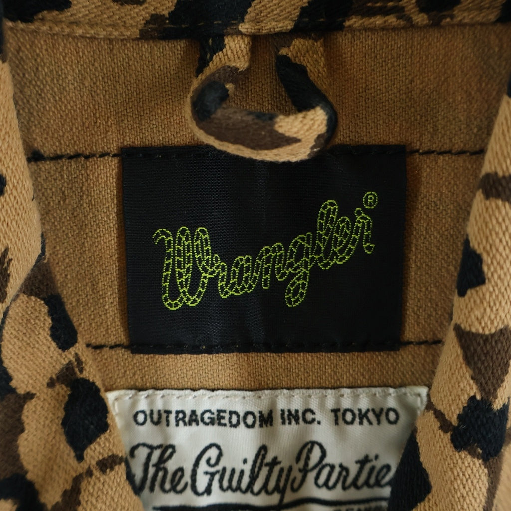 WACKO MARIA(ワコマリア) 21SS × WRANGLER LEOPARD TURUCKER JAKE レオパードトラッカージャケット マルチ
