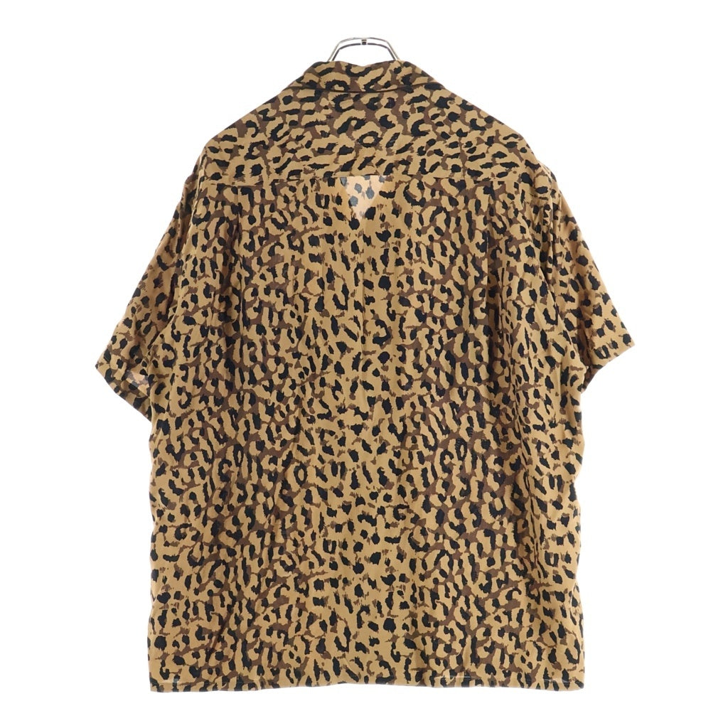 WACKO MARIA(ワコマリア) 21SS LEOPARD HAWAIIAN SHIRT S/S レオパード柄 アロハ半袖シャツ マルチ