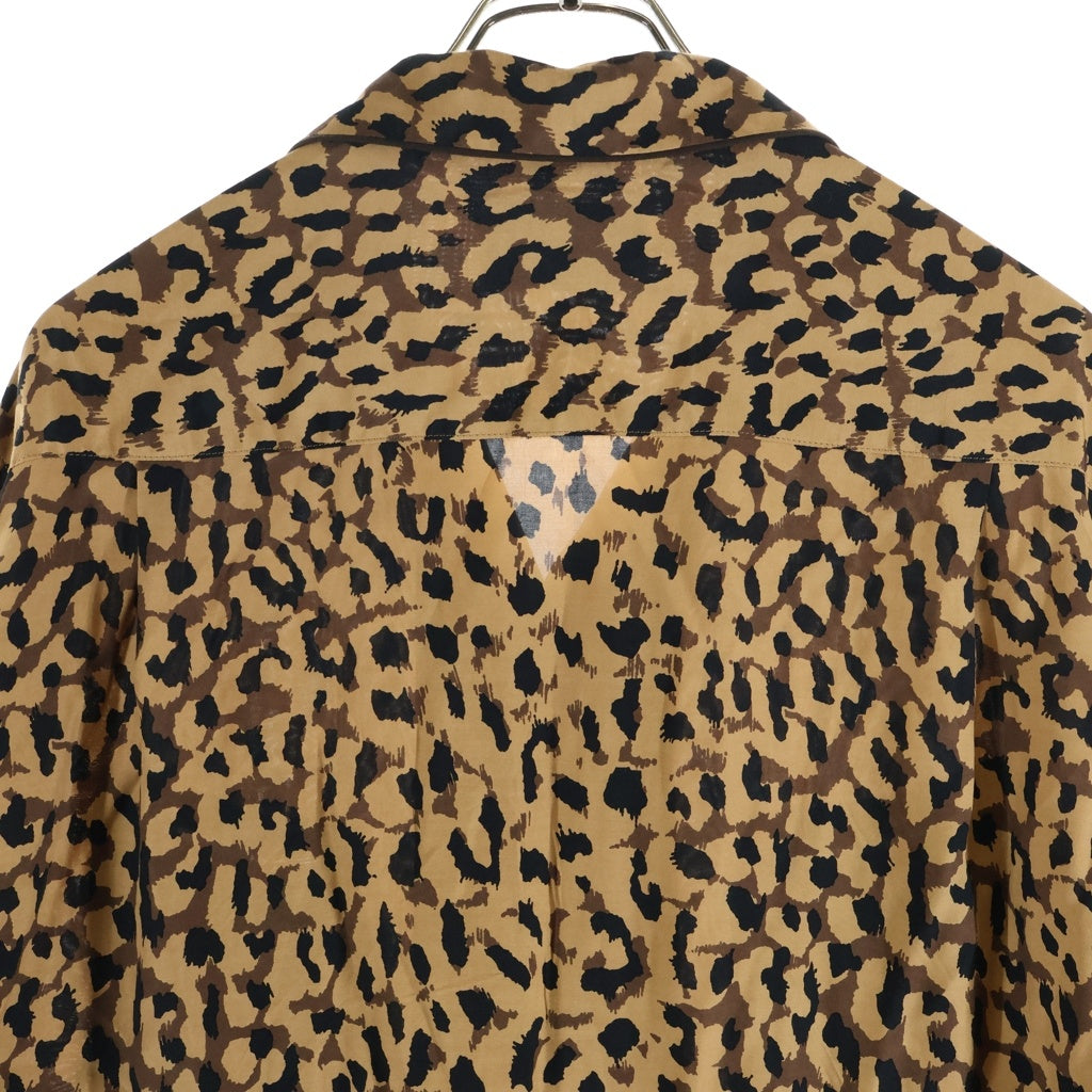 WACKO MARIA(ワコマリア) 21SS LEOPARD HAWAIIAN SHIRT S/S レオパード柄 アロハ半袖シャツ マルチ