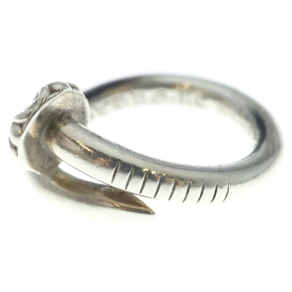 CHROME HEARTS(クロムハーツ) NAIL CRSBALL ネイル クロスボール リング シルバー BCA349